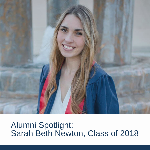 Sarah Beth Newton, FCS Featured Alumni 