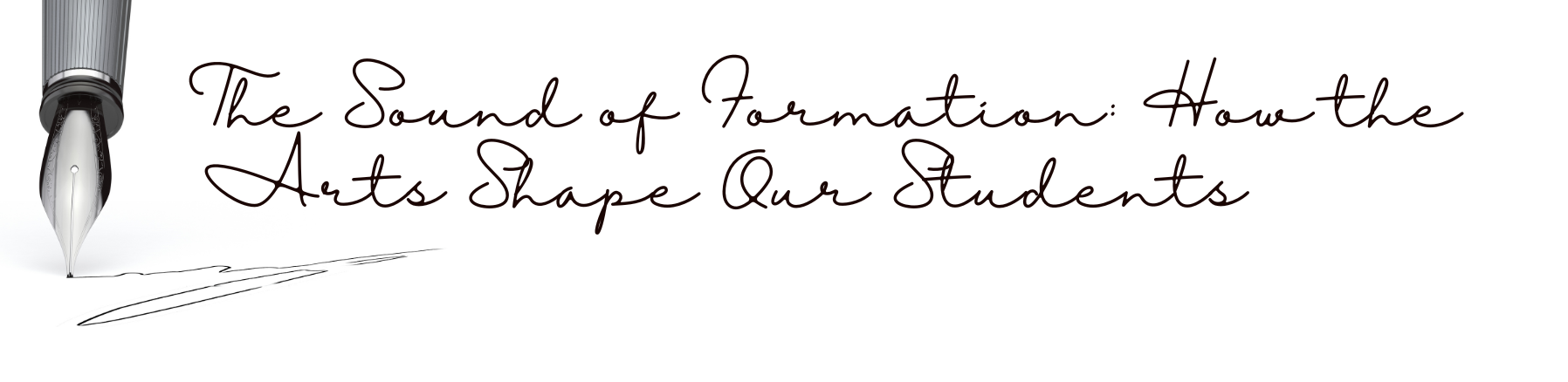 The Sound of Formation Blog Header