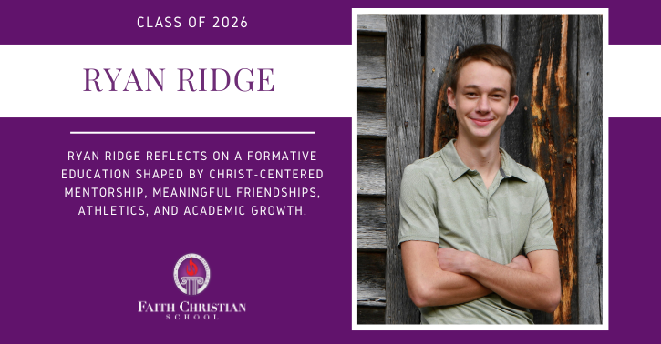 Ryan Ridge - FCS Senior Spotlight