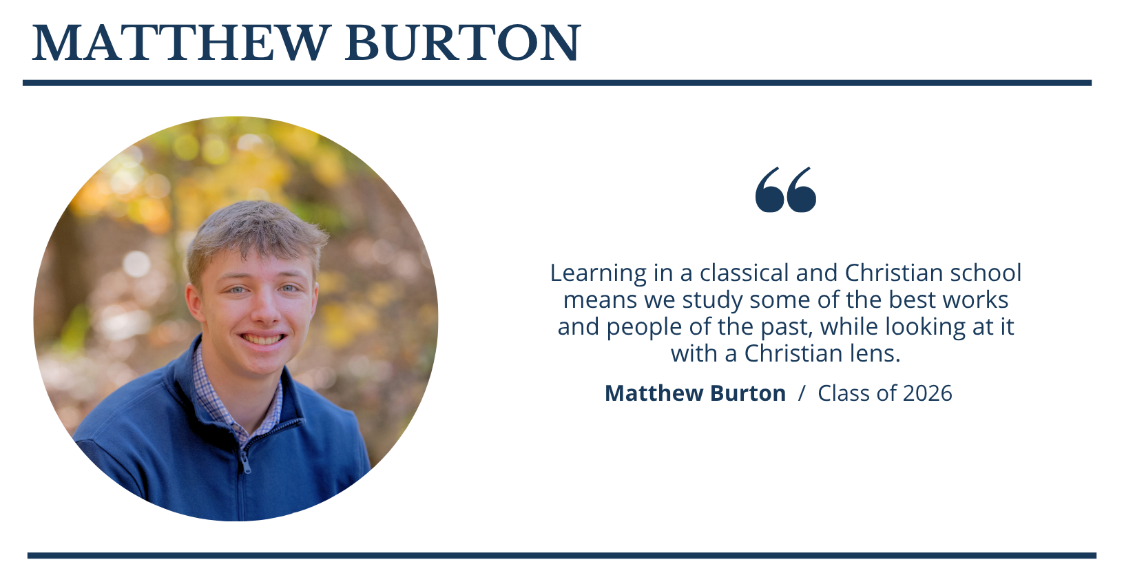 Matthew Burton | Class of 2026