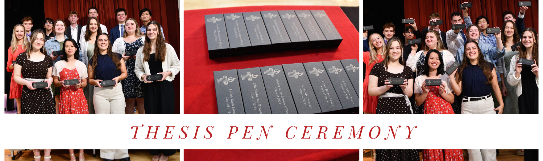 Thesis Pen Ceremony Photo Collage  |  FCS Teacher Story Header
