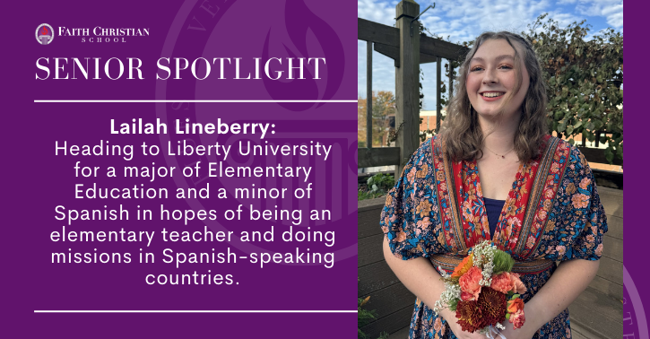 Lailah Lineberry - FCS Senior Spotlight