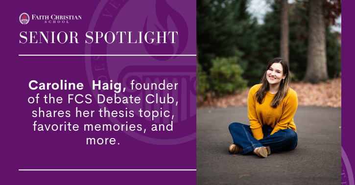 Caroline Haig - FCS Senior Spotlight