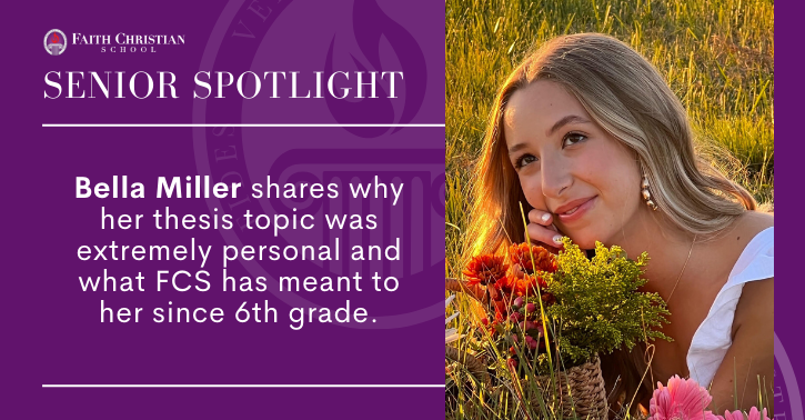 Bella Miller - FCS Senior Spotlight