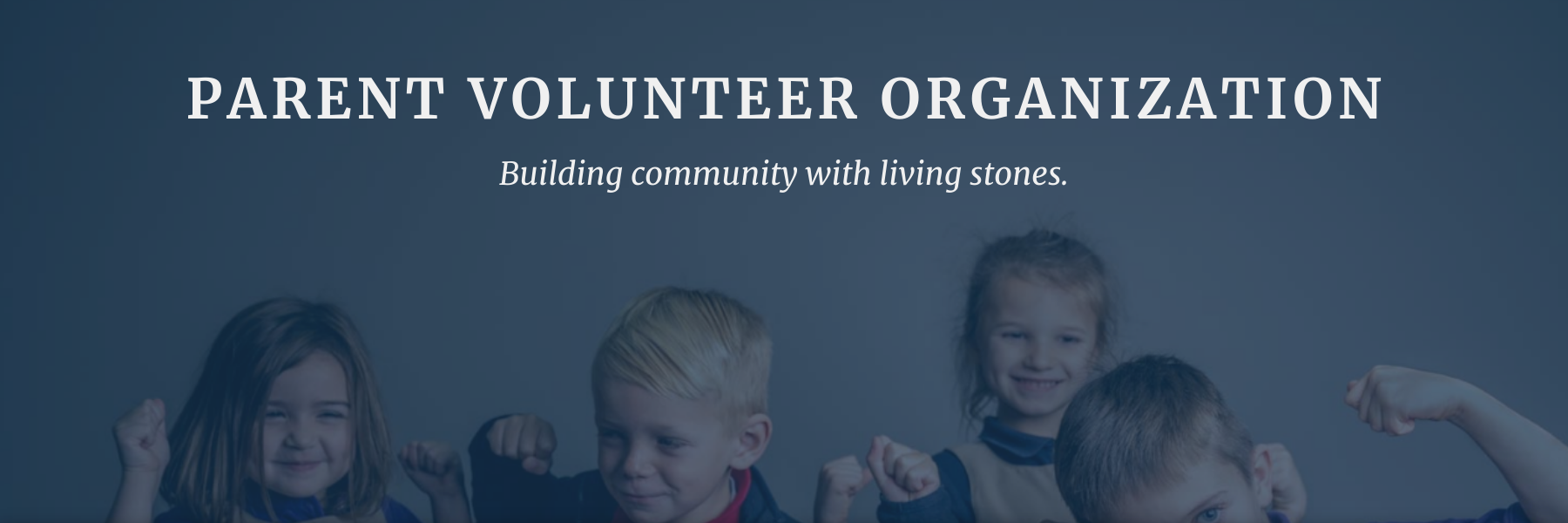 Faith Christian School Parent Volunteer Organization Hero Image