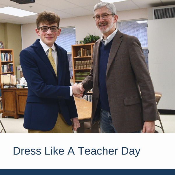 Dress Like A Teacher Day: Mr. Mann  |  Faith Christian School Faculty