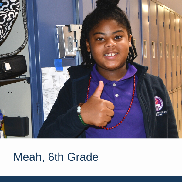 Meah, 6th Grade  |  FCS New Family Stories