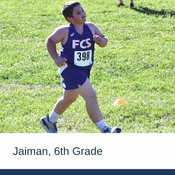 Jaiman, 6th Grade  |  FCS New Family Stories